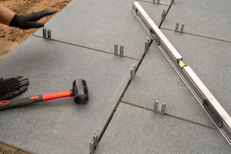 Concreter installing a concrete slab for a Townsville patio