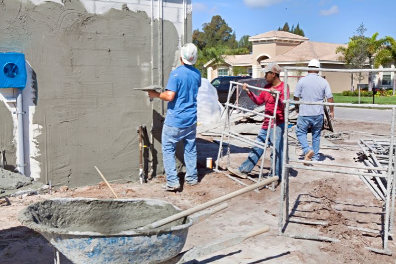 Concrete driveway compared against other paving material options
