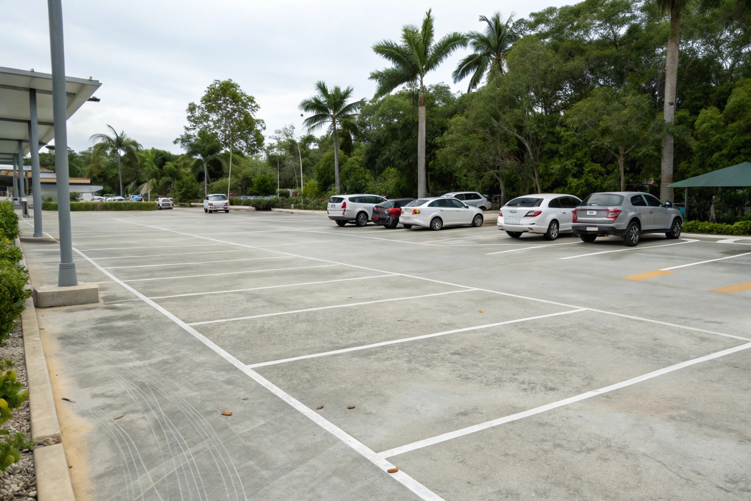 Durable commercial concrete car park in Townsville CBD