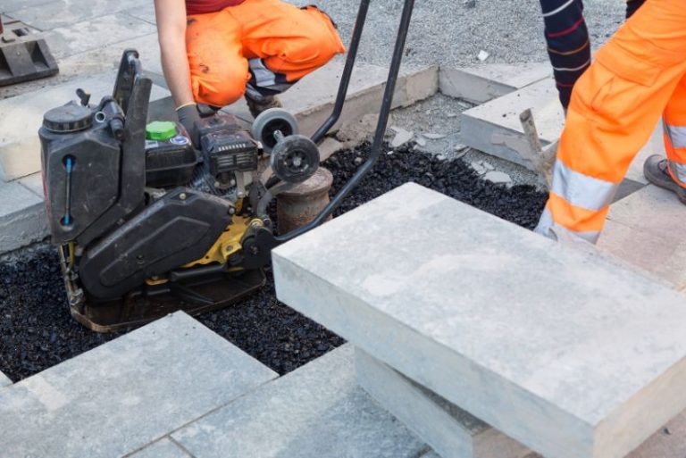 Concrete slab poured for a shed project in Townsville