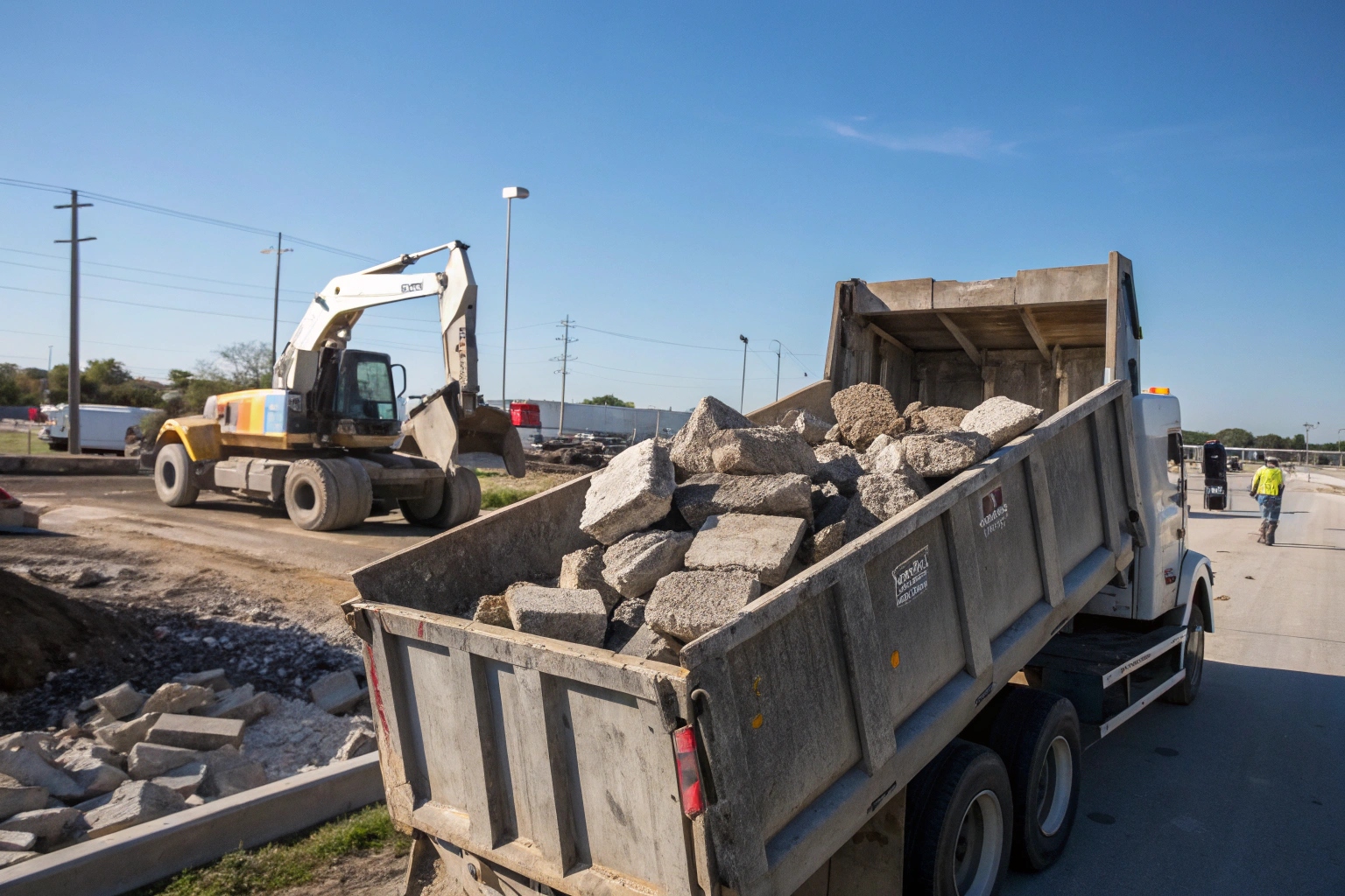 Concrete waste removal and disposal Townsville